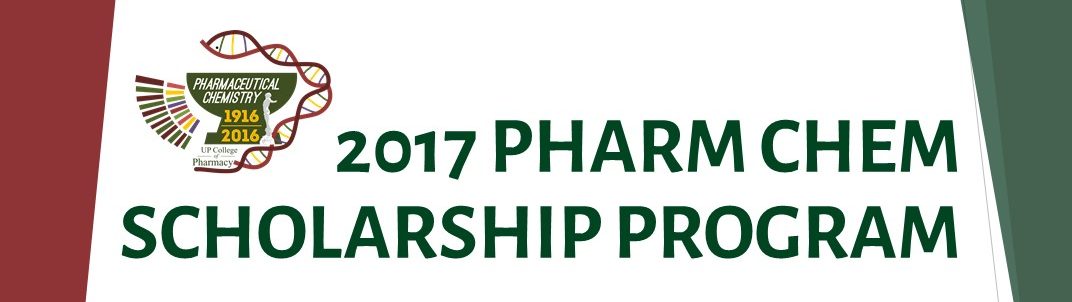 Pharmaceutical Chemistry Scholarship 2017